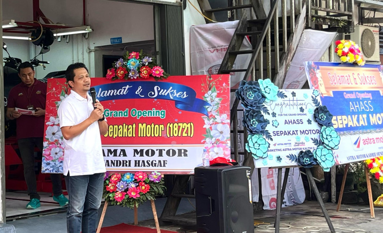 Perkuat Layanan Purna Jual, Astra Motor Kaltim 2 Resmikan AHASS Sepakat Motor