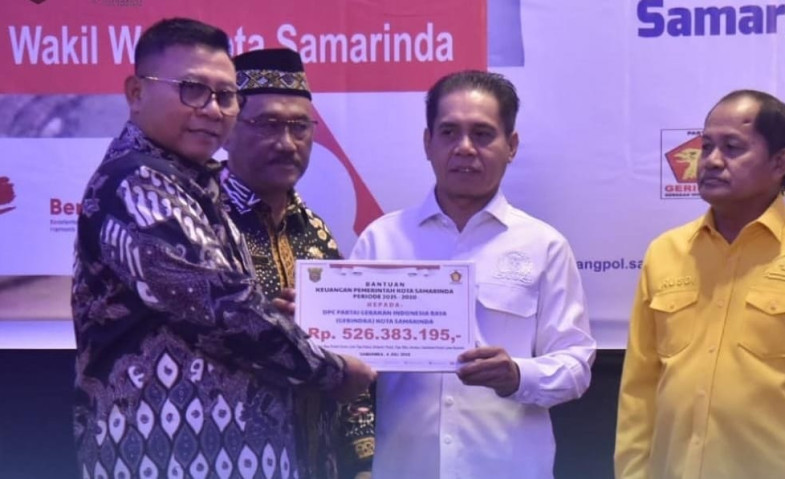Salurkan Bantuan Rp2,3 Miliar untuk Partai Politik, Wawali Samarinda Ingatkan Soal Transparansi