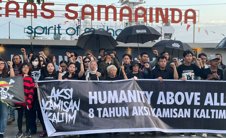 8 Tahun Kamisan Kaltim, Istri Munir dan Sumarsih Kritik Kemunduran HAM di Era Kini