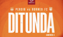Laga Persib Bandung vs Borneo FC Ditunda, Ini Kata Dandri Dauri