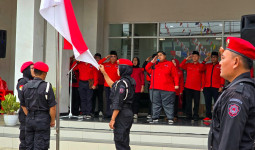 Merayakan HUT ke-80 Republik Indonesia di Sekretariat DPD PDIP Kaltim