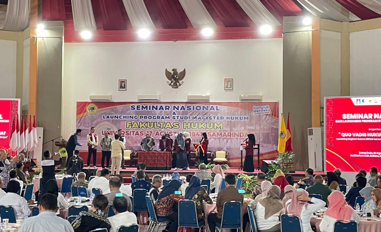Pemprov Kaltim Apresiasi Peluncuran Magister Hukum Untag 45 Samarinda