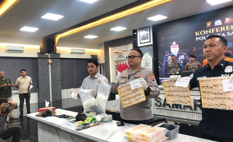 Ungkap Tiga Kasus Narkoba Menonjol, Polrsta Samarinda Sita 2,7 Kg Sabu Senilai Rp4,2 Miliar