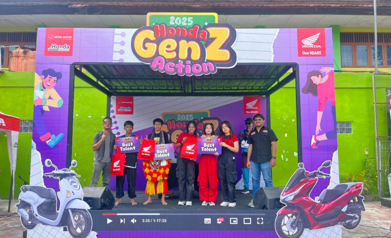 Astra Motor Kalimantan Timur 2 Wadahi Kreativitas Pelajar Lewat Honda Gen-Z Action