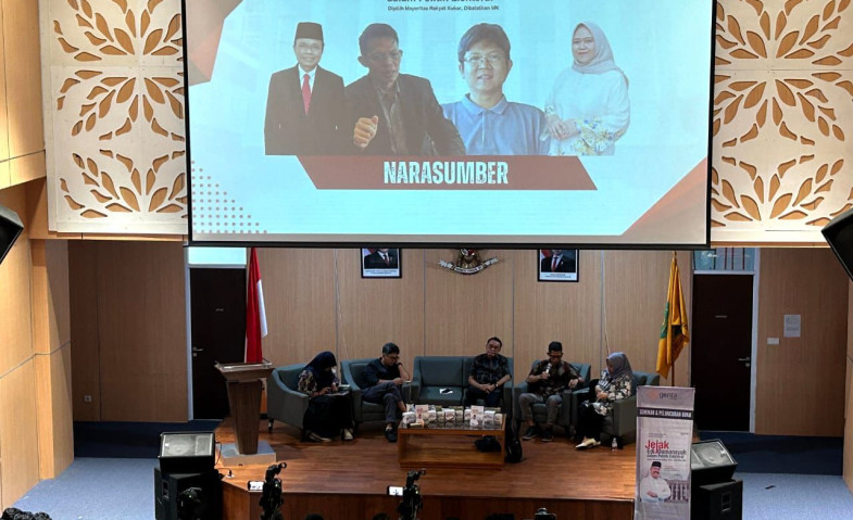 Bedah Buku Jejak Edi Damansyah dalam Politik Elektoral: Dipilih Mayoritas, Dibatalkan MK