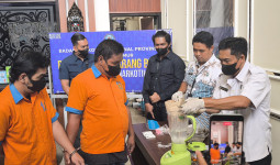 BNNP Kaltim Musnahkan Narkotika dari Jalur Ekspedisi, Ada yang Disembunyikan di Kaleng Makanan Kucing