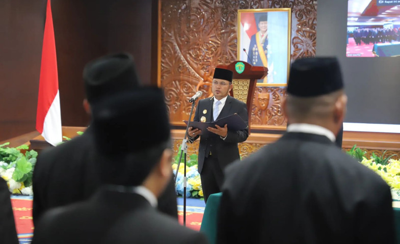 Gubernur Kaltim Lantik 71 Pejabat Baru, Tekankan Profesionalisme dan Inovasi ASN
