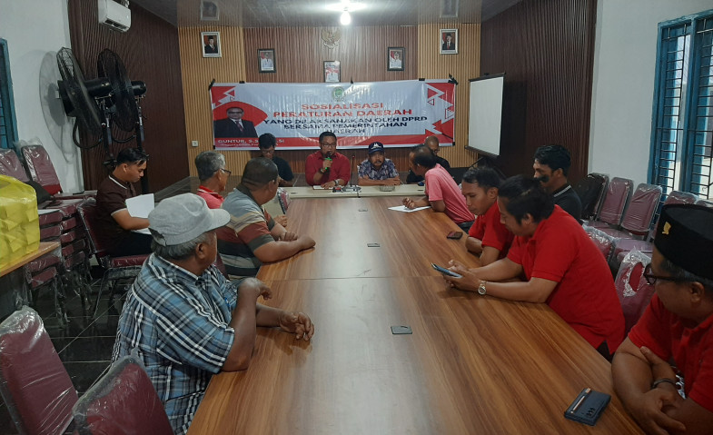 Guntur Gelar Sosper Penyelenggaraan Pendidikan Pancasila dan Wawasan Kebangsaan di Tanah Datar