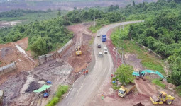 Jalan Poros Sangatta-Bengalon Sudah Dua Arah