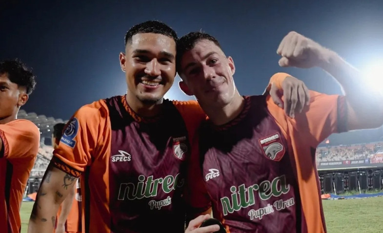 Juan Villa Terus Bekerja Keras dan Fokus di Setiap Pertandingan Borneo FC Samarinda