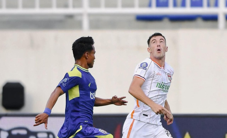 Arema FC vs Borneo FC, Skuad Pesut Etam Unggul 0-1 Lewat Gol Cepat Peralta di Kanjuruhan