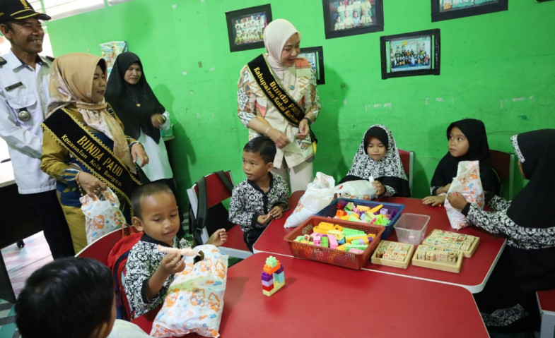 Bunda PAUD Kukar Lanjutkan Road Show ke Kecamatan Kota Bangun