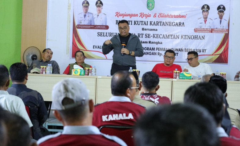 Bupati Kukar Naikkan Bantuan RT Jadi Rp150 Juta per Tahun