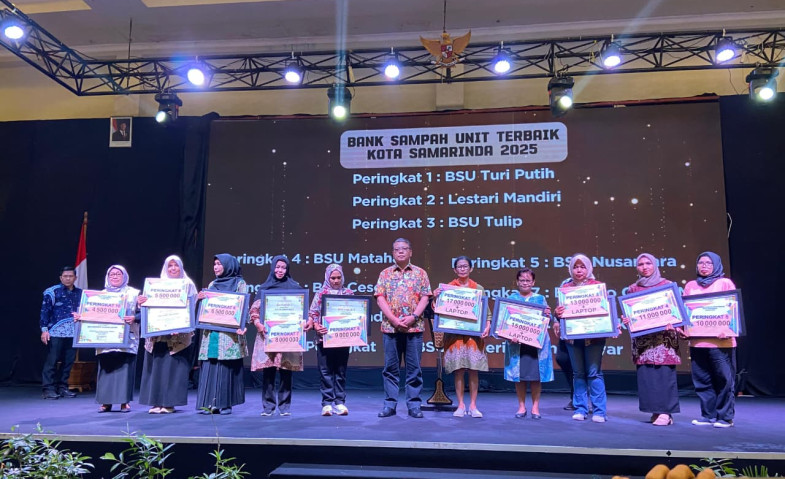 Daftar 10 Bank Sampah Terbaik 2025, DLH Samarinda ungkap Peran Penting Mahasiswa