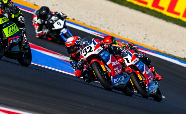 Dua Pebalap Muda AHM Incar Podium di FIM JuniorGP World Championship