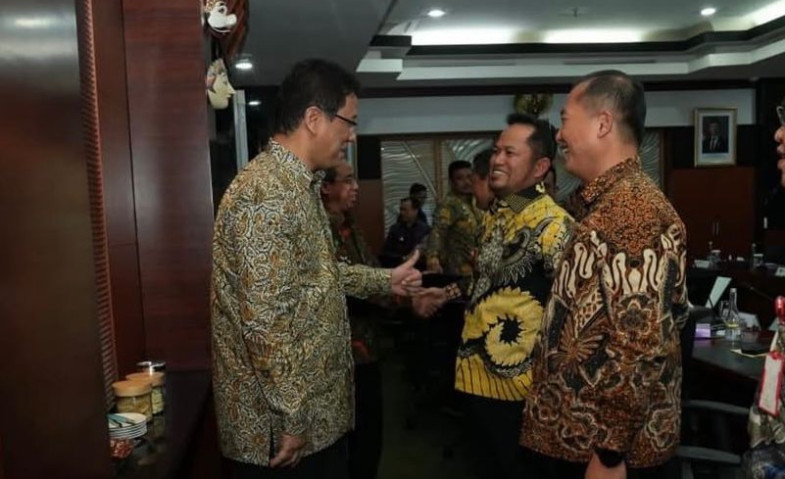 Gubernur Kaltim Rudy Mas'ud Temui Menkeu Purbaya Desak Revisi DBH
