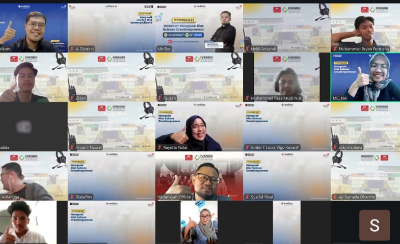Indibiz Borneo Kupas Rahasia Sukses Creativepreneur, Hadirkan CEO Friend’s Production