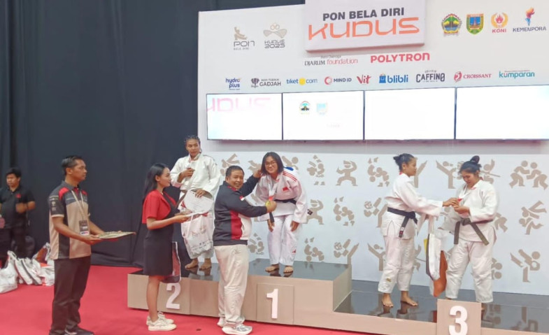 Judo Kaltim Sumbang 1 Emas, 1 Perak, dan 4 Perunggu di PON Beladiri Kudus 2025