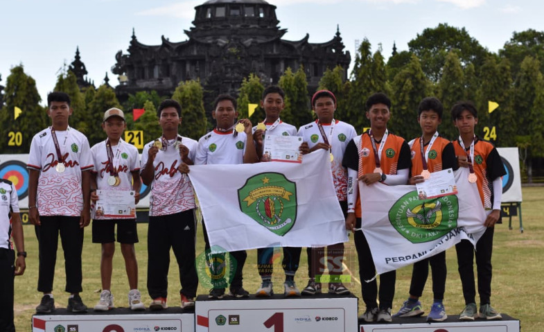 Kaltim Puncaki Klasemen Sementara Kejurnas Panahan 2025 di Bali dengan Koleksi 4 Emas