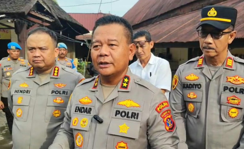 Kapolda Kaltim Tinjau Polsek Samarinda Kota, Evaluasi Total Usai 15 Tahanan Kabur