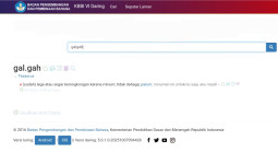 Kata 'Galgah' Resmi Masuk KBBI Jadi Lawan Kata Haus, Awalnya Cuma Ide 'Asbun' TikToker