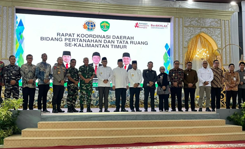 Menteri ATR/BPN Nusron Wahid Tekankan Sinergi Pengelolaan Tanah, 65 Persen Lahan di Kaltim Sudah Tersertifikasi