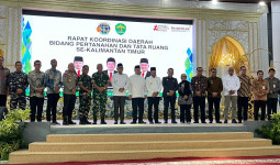 Menteri ATR/BPN Nusron Wahid Tekankan Sinergi Pengelolaan Tanah, 65 Persen Lahan di Kaltim Sudah Tersertifikasi