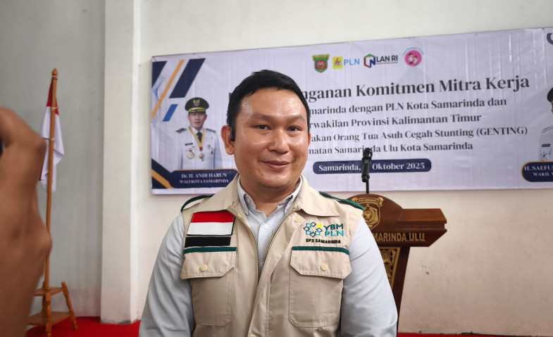 PLN Samarinda Pastikan Fasilitas Umum Pasar Pagi Sudah Teraliri Daya