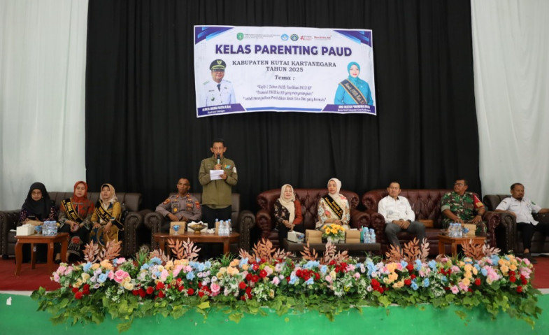 Pokja Bunda PAUD Kukar Gelar Sosialisasi Kelas Parenting di Kota Bangun