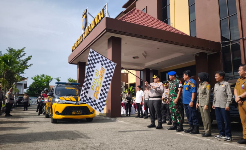 Polresta Samarinda Luncurkan Pamapta 2025, Perkuat Kehadiran Polisi di Tengah Masyarakat