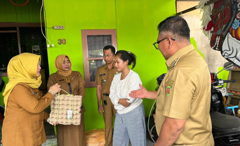 Saefuddin Zuhri Tinjau Langsung Lokus Bantuan Pencegahan Stunting di Samarinda
