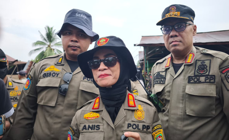 Tertibkan Bangunan Milik Warga di Baqa, Kasatpol PP Samarinda: Alhamdulillah Tak Ada Kendala