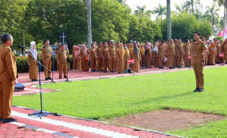 ASN Setda Kukar Diminta Jaga Disiplin dan Kebersihan Lingkungan, Kukar Tegaskan Komitmen Menuju Indonesia Bersih 2029