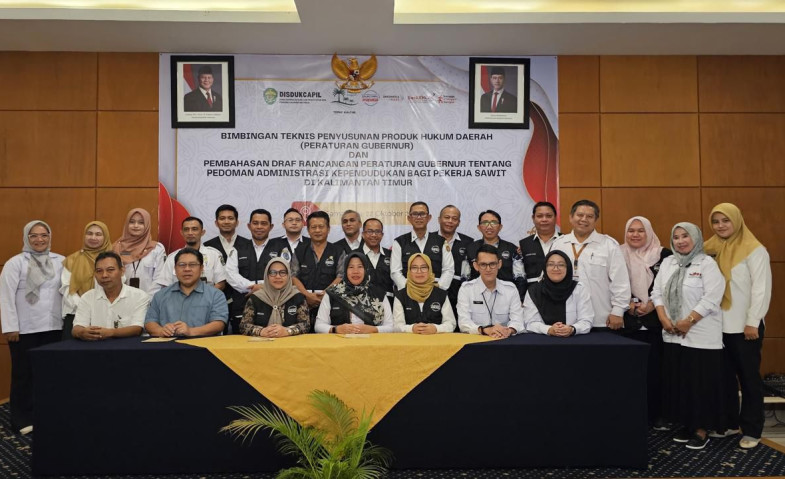 Disdukcapil Kaltim Siapkan Pergub Percepatan Adminduk Pekerja Sawit