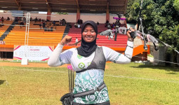 Emas dari Latifah Qurotaayun Rahmawati untuk Kaltim di POPNAS XVII Jakarta 2025