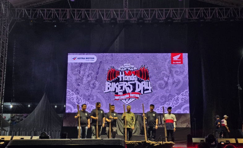 Komunitas Honda Etam Ramaikan HBD Brotherhood Festival Regional Kalimantan 2025
