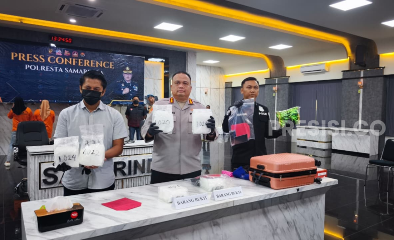 Lebih dari 7 Kg Sabu Diamankan di Samarinda Diduga Dikendalikan dari Lapas Parepare