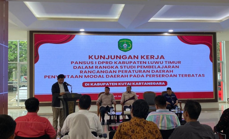 Pemkab Kukar dan DPRD Luwu Timur Jalin Pertukaran Wawasan Soal Pengelolaan Keuangan dan BUMD
