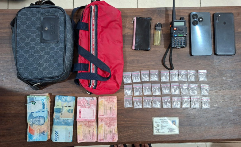 Polres Kukar Ringkus Tiga Pengedar Sabu di Gang Langgar Samarinda Seberang