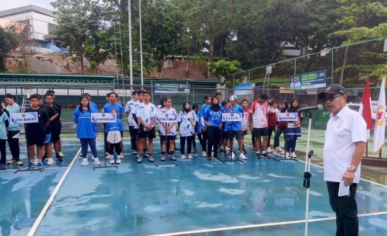 Pra-Kualifikasi Porprov ke-VIII Kaltim 2026 Cabor Soft Tenis Resmi Dibuka di Samarinda
