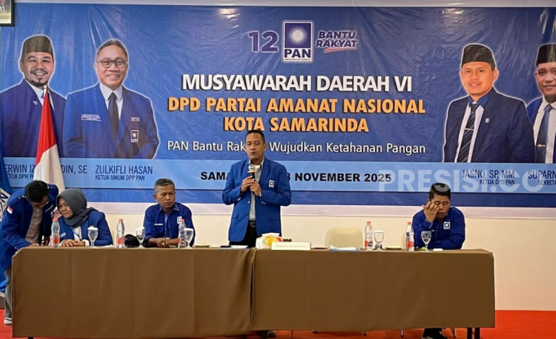 Suparno Nahkodai PAN Samarinda, Target Tambah Kursi di Pemilu Mendatang