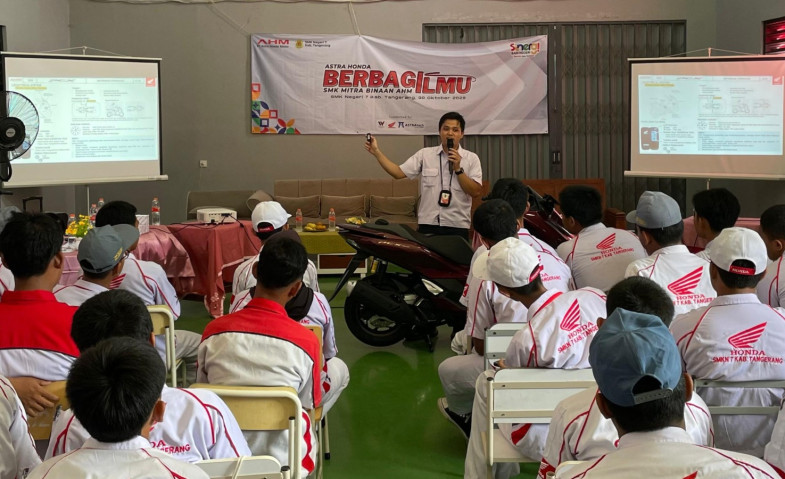 1.462 Pelajar SMK Lihat Langsung Teknologi Honda Terbaru