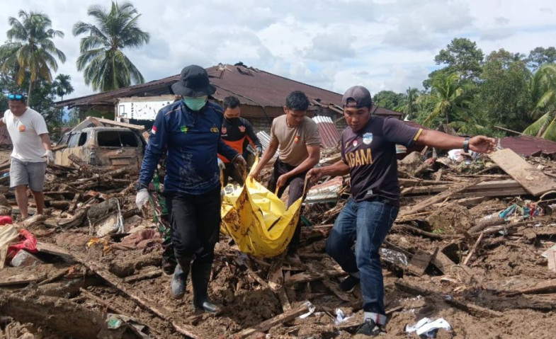 193 Jenazah Korban Banjir Sumbar, Mayoritas yang Sulit Dikenali adalah Anak-Anak