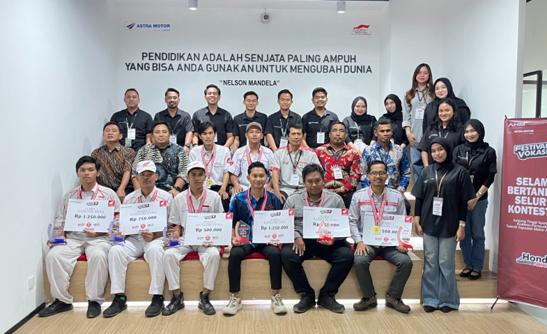 Astra Motor Kalimantan Timur 2 Perkuat Dunia Vokasi Otomotif Melalui FEVOSH 2025