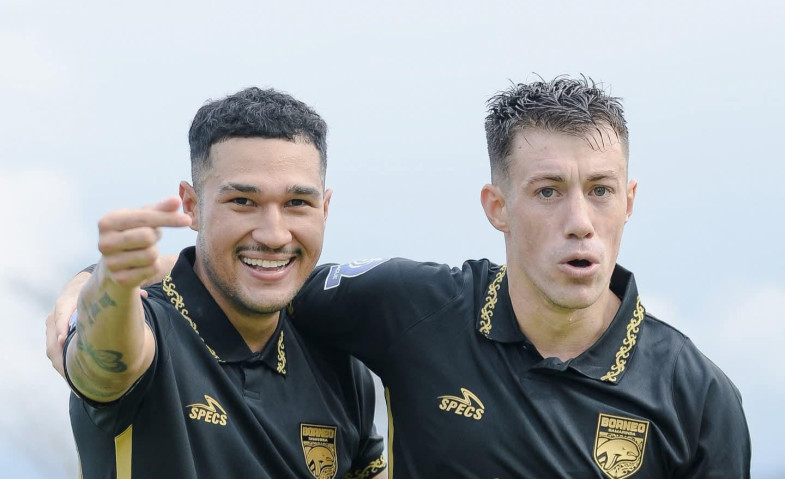 Babak Pertama Malut United VS Borneo FC Imbang 1-1, Gol Cepat Pesut Etam Dibalas David da Silva