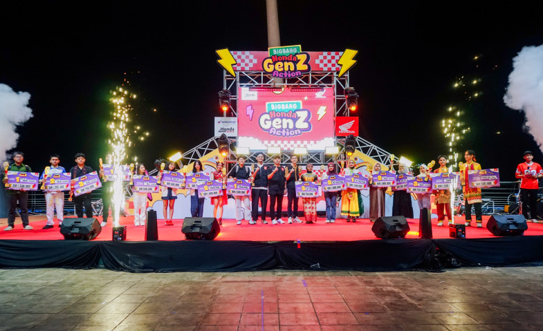 BIG BANG Honda GenZ Action Sukses Bangkitkan Kreativitas Pelajar Kota Tepian