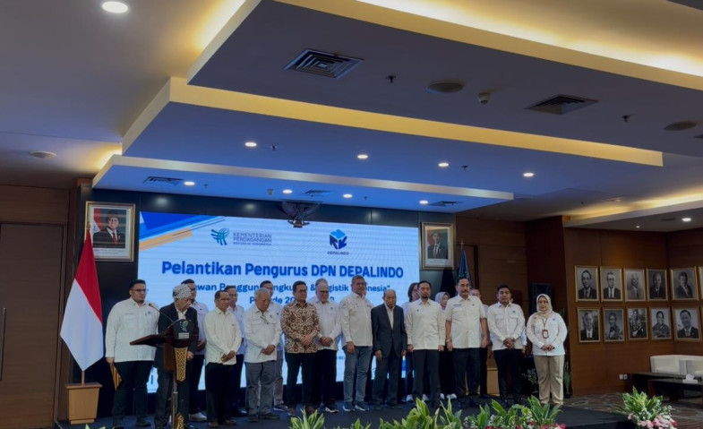 Dilantik Mendag, Pengurus Depalindo 2025-2029 Fokus Tekan Biaya Logistik Nasional