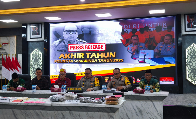 Gangguan Kamtibmas di Samarinda Turun 10 Persen Sepanjang 2025, Curanmor dan Kejahatan Anak Jadi Sorotan