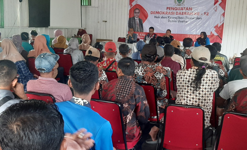 Gelar PDD di Kota Bangun Darat, Guntur Singgung Peran Pasar dan Dunia Usaha