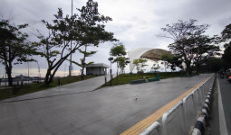 Perayaan Tahun Baru di Teras Samarinda Tanpa Pesta Kembang Api